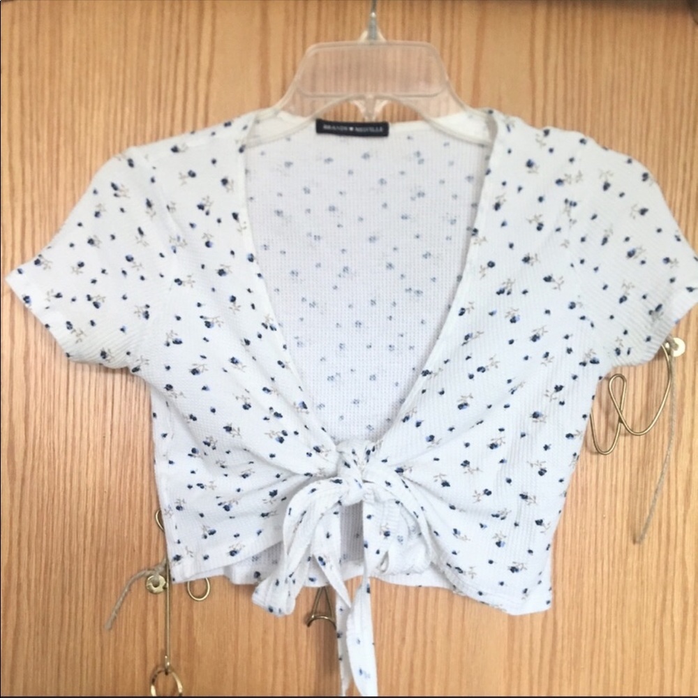 brandy wrap top